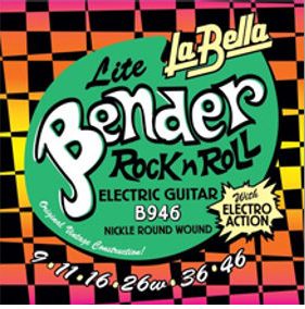 La Bella - 9-46 Bender cordes pour guitare électrique #B946