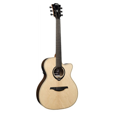 LAG Guitars - HyVibe HV30 Auditorium Cutaway Gloss #HV30ACE