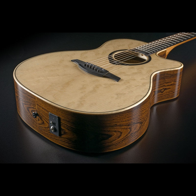 LAG Guitars - HyVibe HV30 Auditorium Cutaway Gloss #HV30ACE — 3