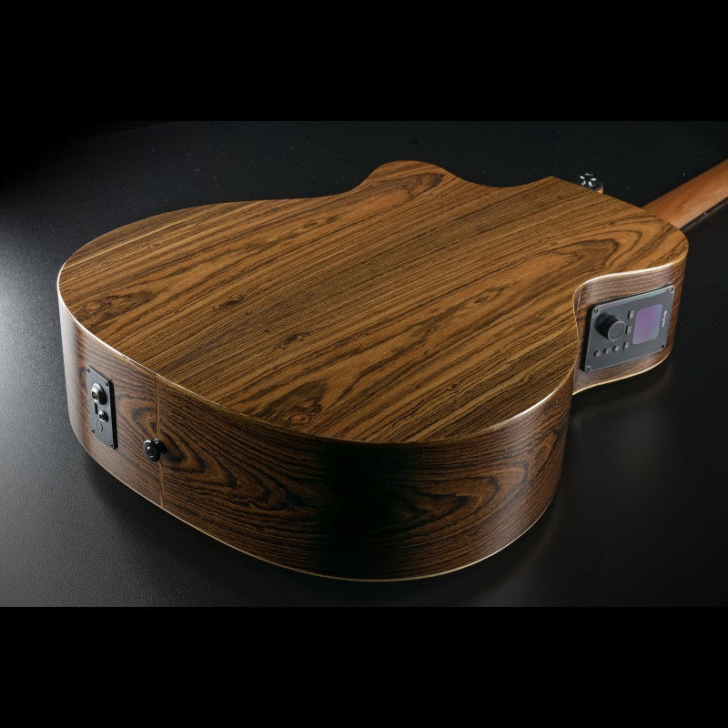 LAG Guitars - HyVibe HV30 Auditorium Cutaway Gloss #HV30ACE — 4