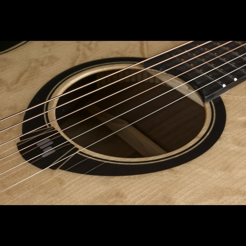 LAG Guitars - HyVibe HV30 Auditorium Cutaway Gloss #HV30ACE — 5