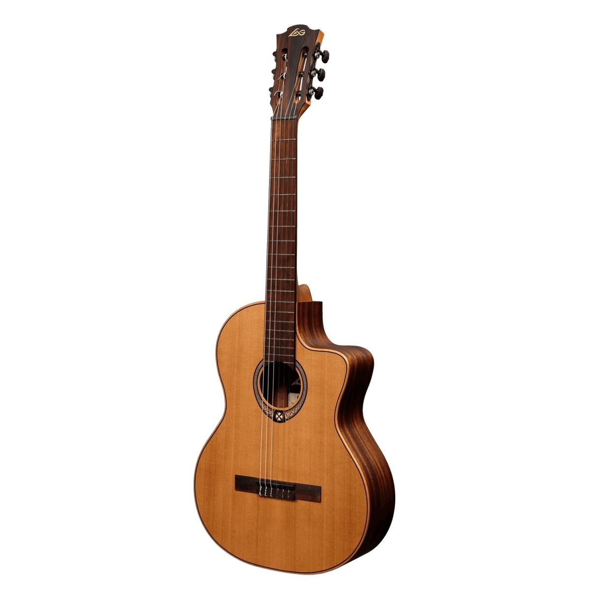 Lag - Occitania 170 Classical Cutaway Electroacoustic - OC170CE Side Right