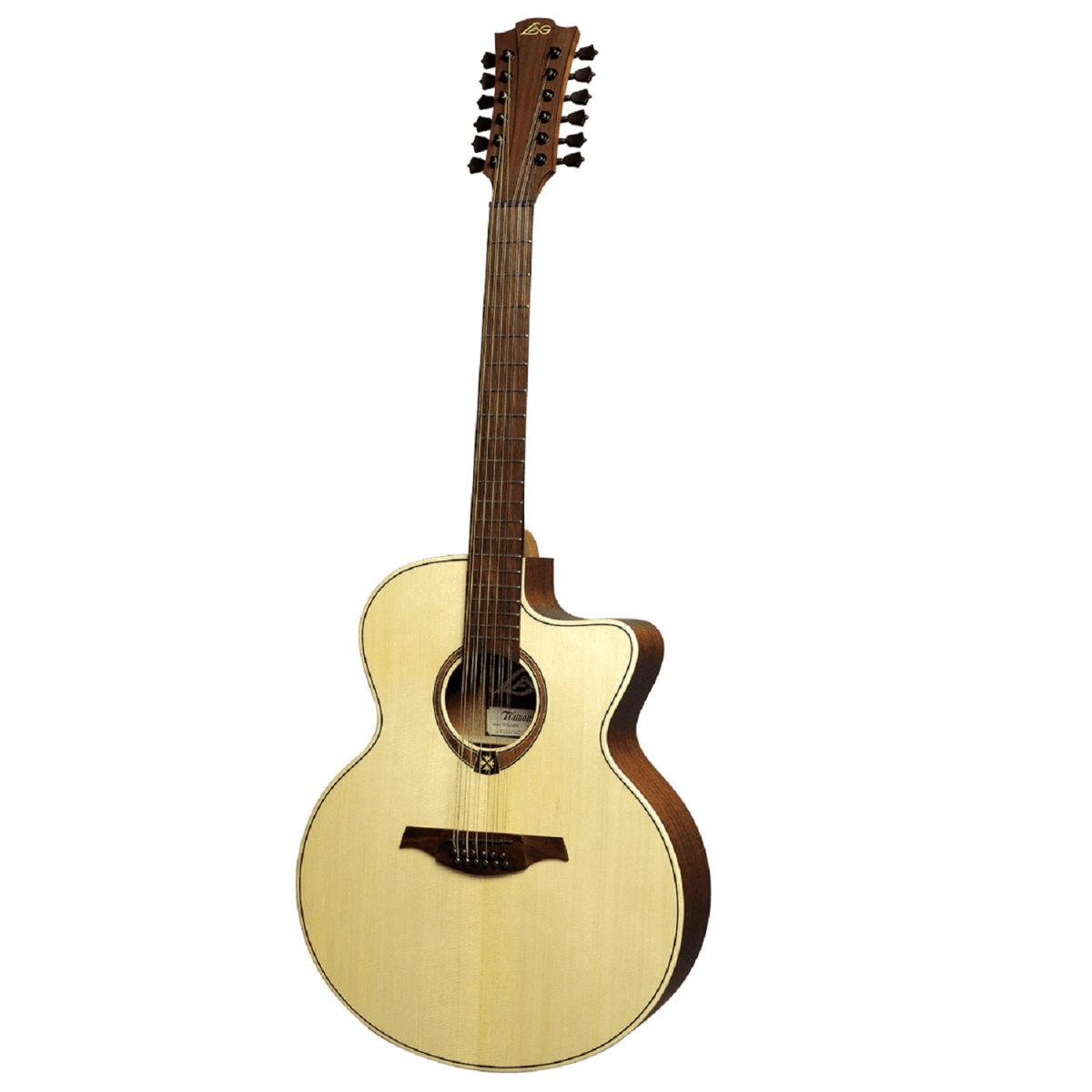 LAG Guitars - Tramontane 177 Jumbo 12 Strings Electric-Acoustic