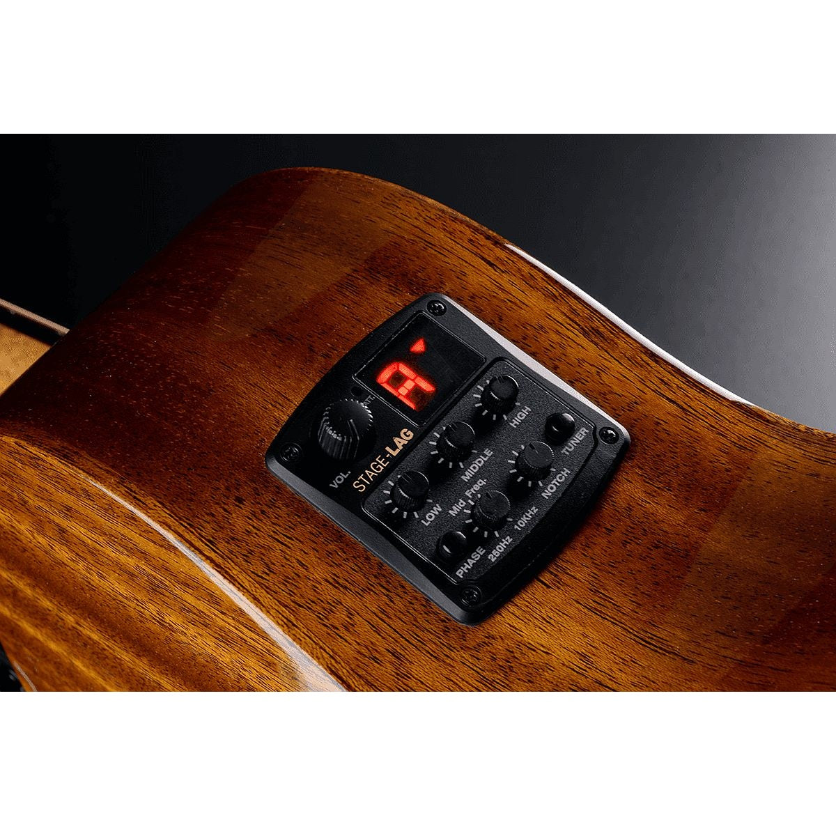 LAG Guitars - T98ACE Auditorium Cutaway with Pickup System electronic