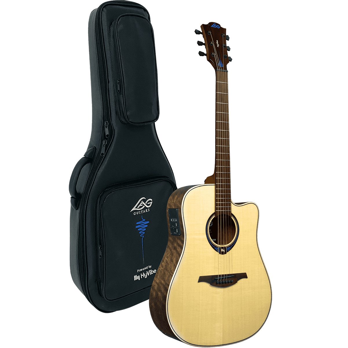 LAG Guitars – THV20DCE with gig bag