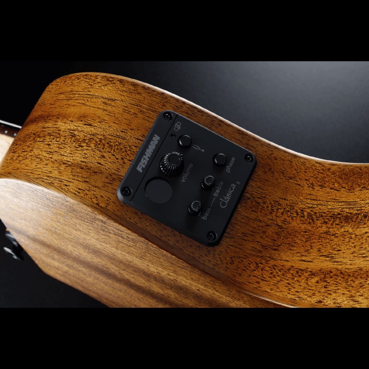 LAG Guitars - Tramontane 170 Folk Nylon Slim Cutaway Acoustic-Electric Natural - TN170ASCE Pickup