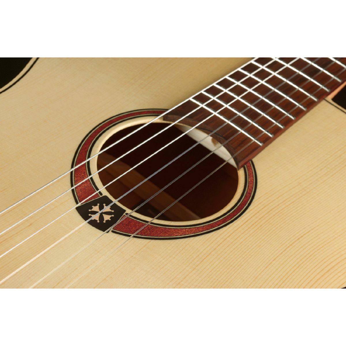 LAG Guitars - Tramontane 70 Nylon Auditorium Natural - TN70A Soundhole