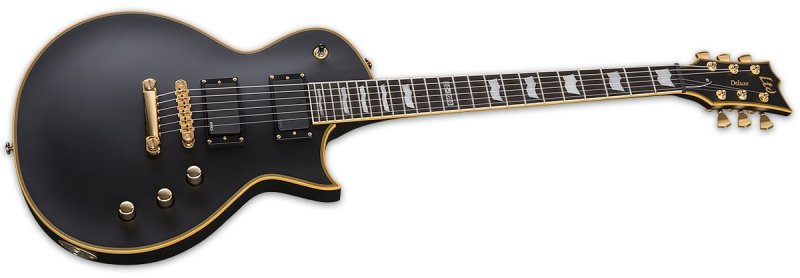 ESP - LTD VB Electric Guitar Vintage Black #LEC1000VB