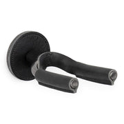 Levy's - Smoke Forged Guitar Hanger w/ Black Leather