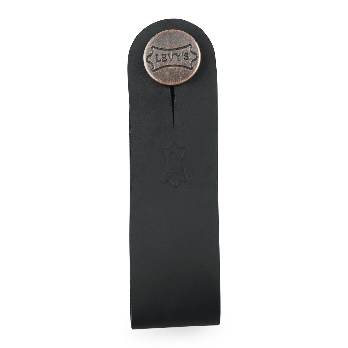 LEVYS - MM18CH - Black Leather - Headstock Adapter