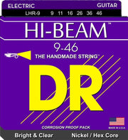 DR - Hi-Beam Lite Electric Guitar Strings, Light to Medium (9-46) #LHR-9/46