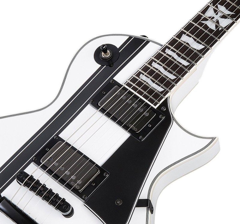 ESP - LTD Iron Cross James Hetfield Signature Series Electric Guitar Snow White #LIRONCROSSSW