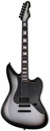 ESP - LTD JD1 Electric Guitar with Case, Silver Sunburst #LJDISSB