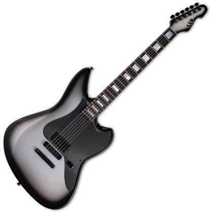 ESP - LTD JD1 Electric Guitar with Case, Silver Sunburst #LJDISSB