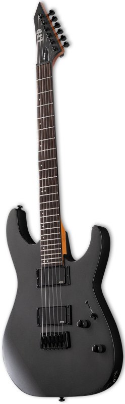 ESP - Electric Guitar with EMG 81/85 Active Pickups and String-Through Hardtail Bridge, Charcoal Metallic #LM400HTCHM