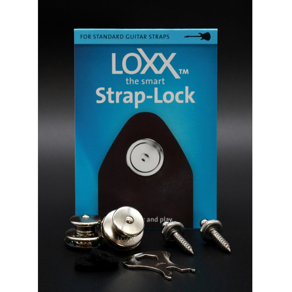 LOXX - Nickel Strap Lock System Set