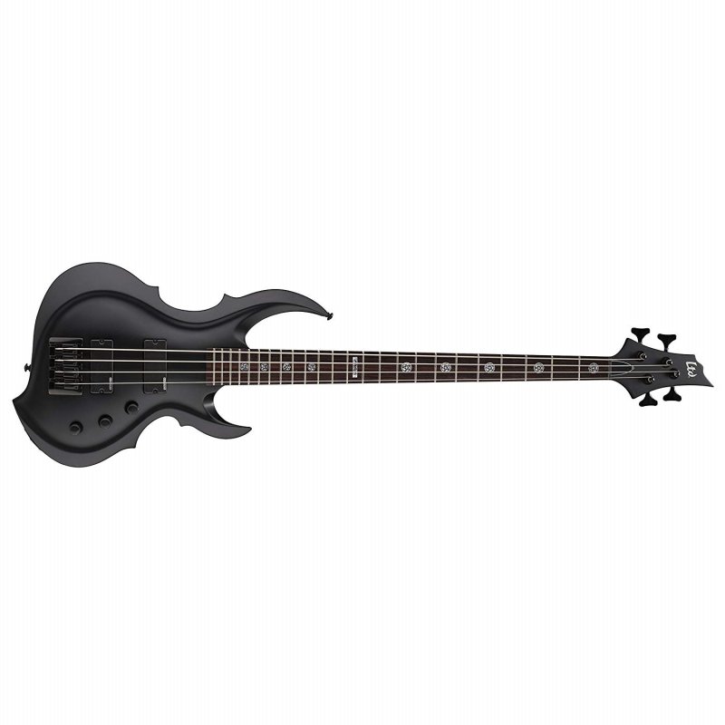 ESP - Tom Araya Signature Series FRX Electric Bass Black Satin #LTA204FRXBLKS