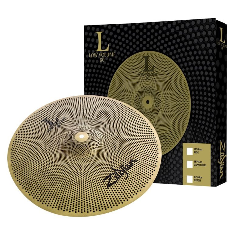 Zildjian - L80 Low Volume 18" Crash Ride Cymbal #LV8018CR-S