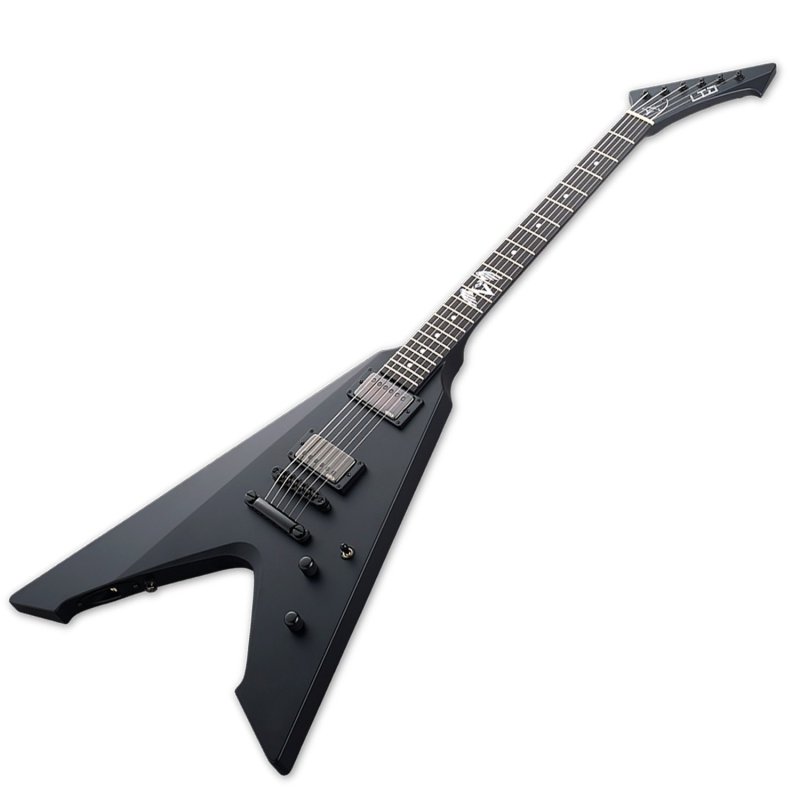 ESP - LTD James Hetfield Vulture Black Satin Guitar #LVULTUREBLKS