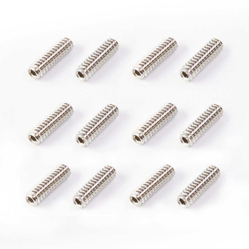 Graph Tech - Screw CP Socket Set S/S 4/40 X 1/4 (12-Piece) #LW-1440-03