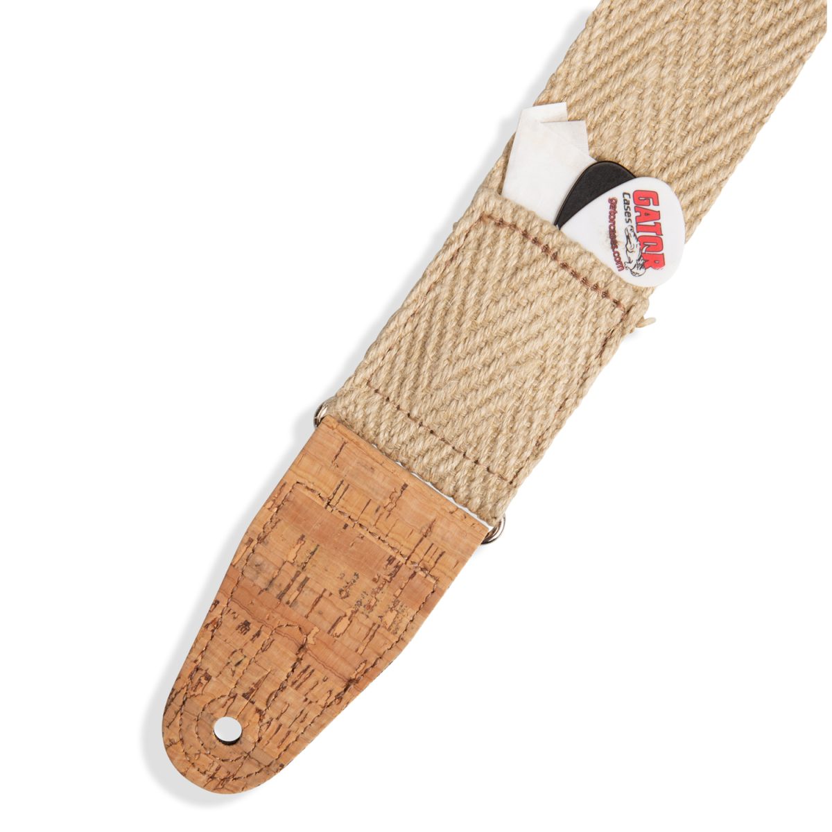 Levy’s – Vegan Hemp Series – Hemp Guitar Strap with Natural Cork Ends – MH8P-NAT-prise2