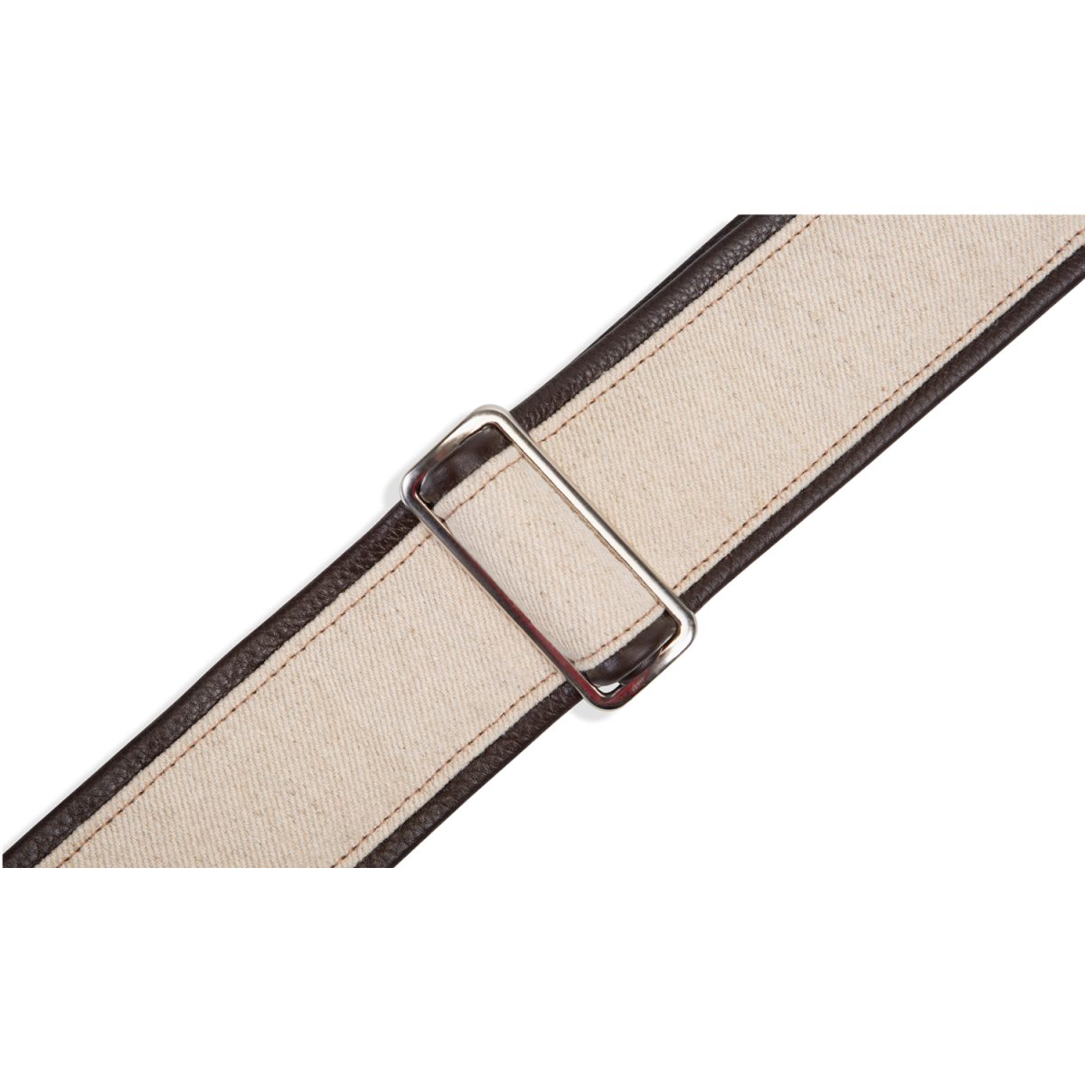 Levy's Deluxe Series - Padded Hemp Slider - Dark Brown-Natural - MHG7DBR-prise3