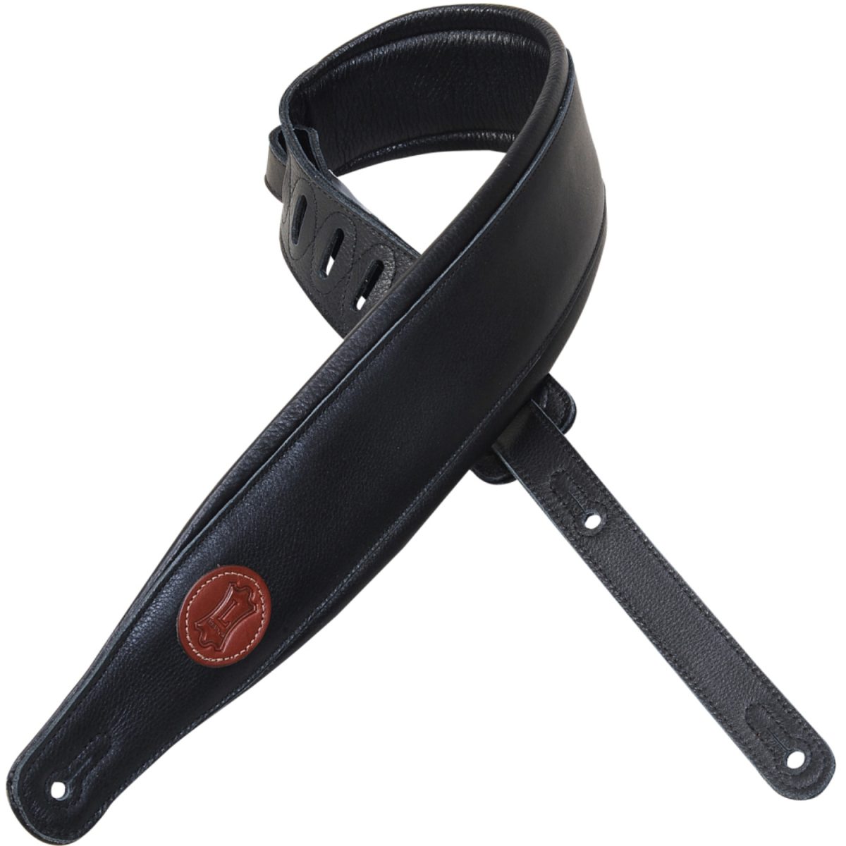 Levy's Signature Series - Guitar Strap – Black - MSS2BLK-prise3