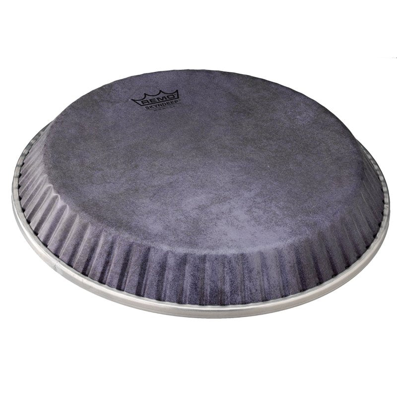 Remo - 11.75-Inch Skyndeep Black Calfskin Conga Drumhead, D1 Collar #M4-1175-S6-D1009