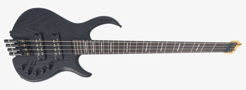 Sire - Marcus Miller M6 4-String Headless Electric Bass, Black Satin #M6-HDL-4-BKS