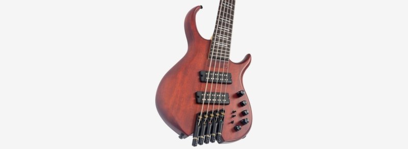 Sire - Sire Marcus Miller M6 5-String Headless Electric Bass, Mahogany Satin #M6-HDL-5-MAS
