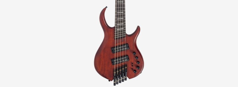 Sire - Sire Marcus Miller M6 5-String Headless Electric Bass, Mahogany Satin #M6-HDL-5-MAS