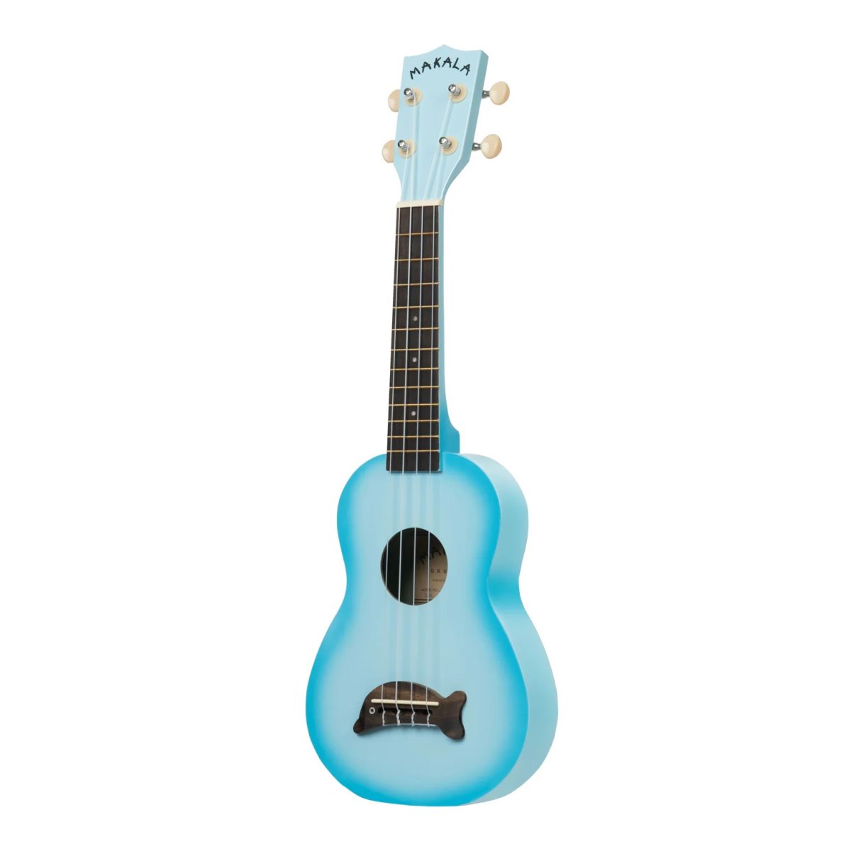 Makala - Soprano Dolphin Light Blue Burst Ukulele #MK-SD/LBLBURST — 3