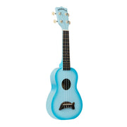 Makala - Soprano Dolphin Light Blue Burst Ukulele #MK-SD/LBLBURST — 1