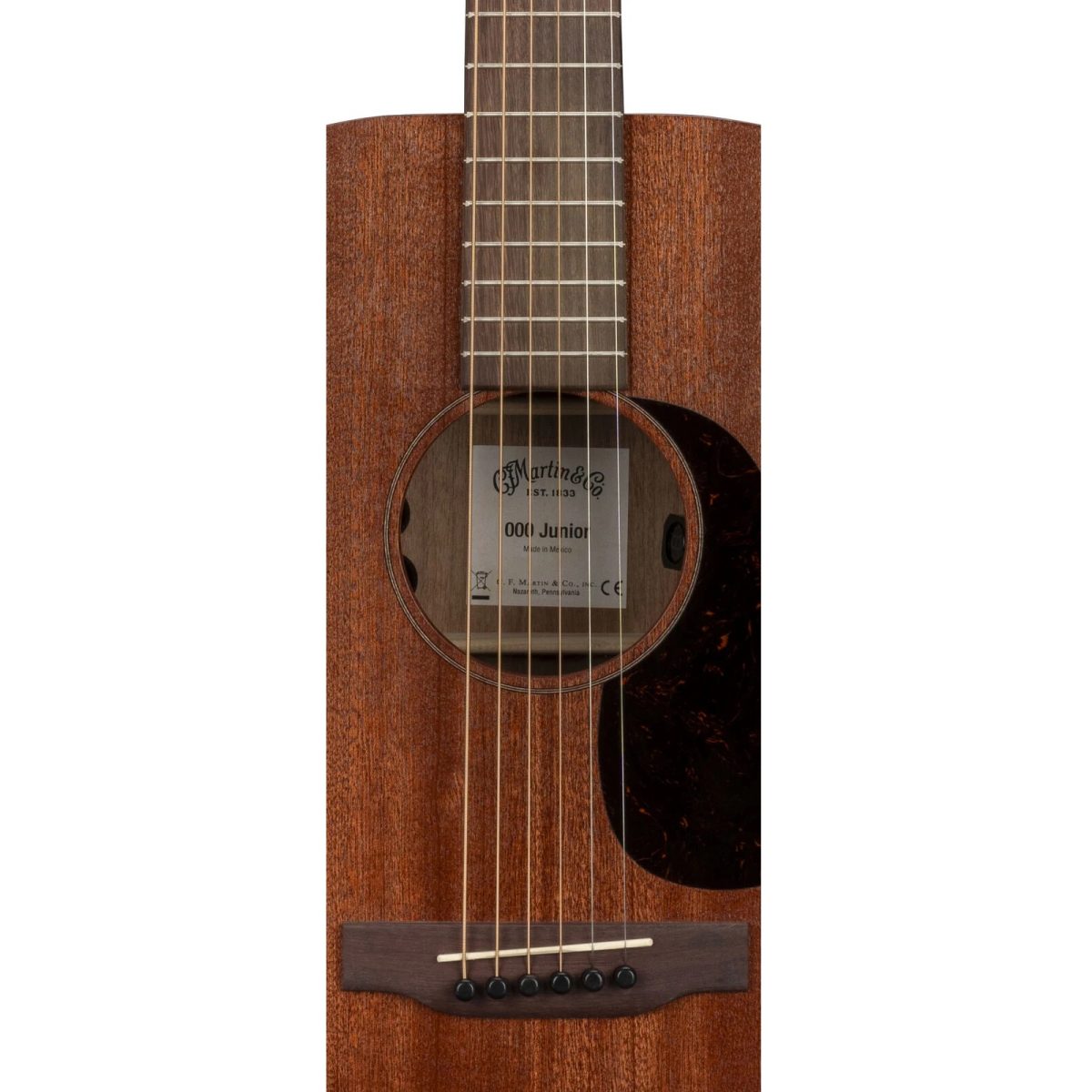Martin - 000 Jr E Sapele Acoustic-Electric