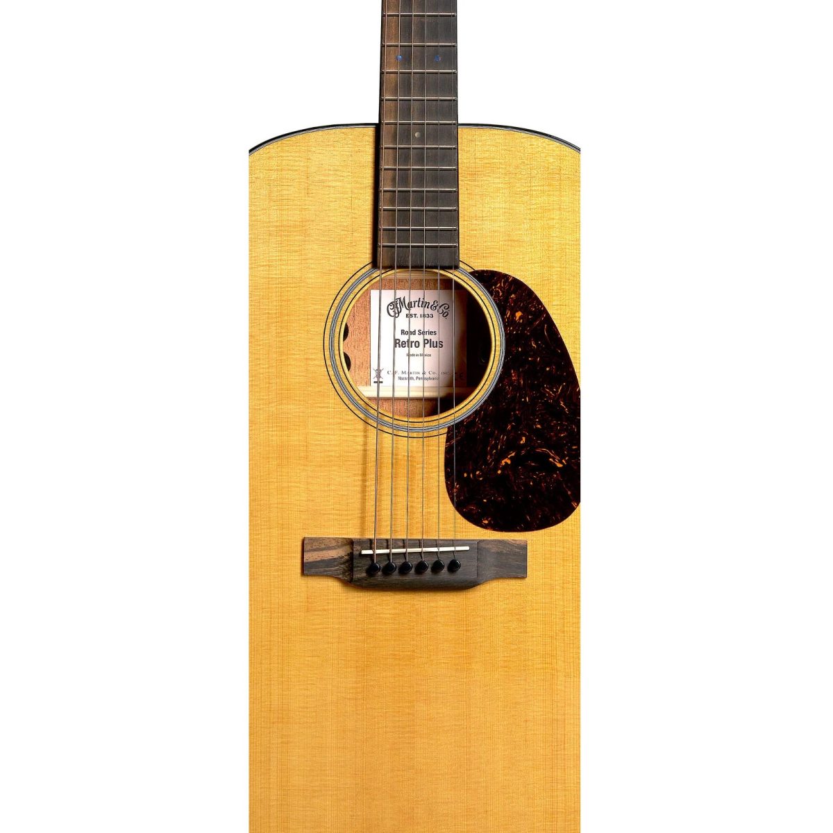 Martin - DE Retro Plus Mahogany Acoustic-Electric Dreadnought