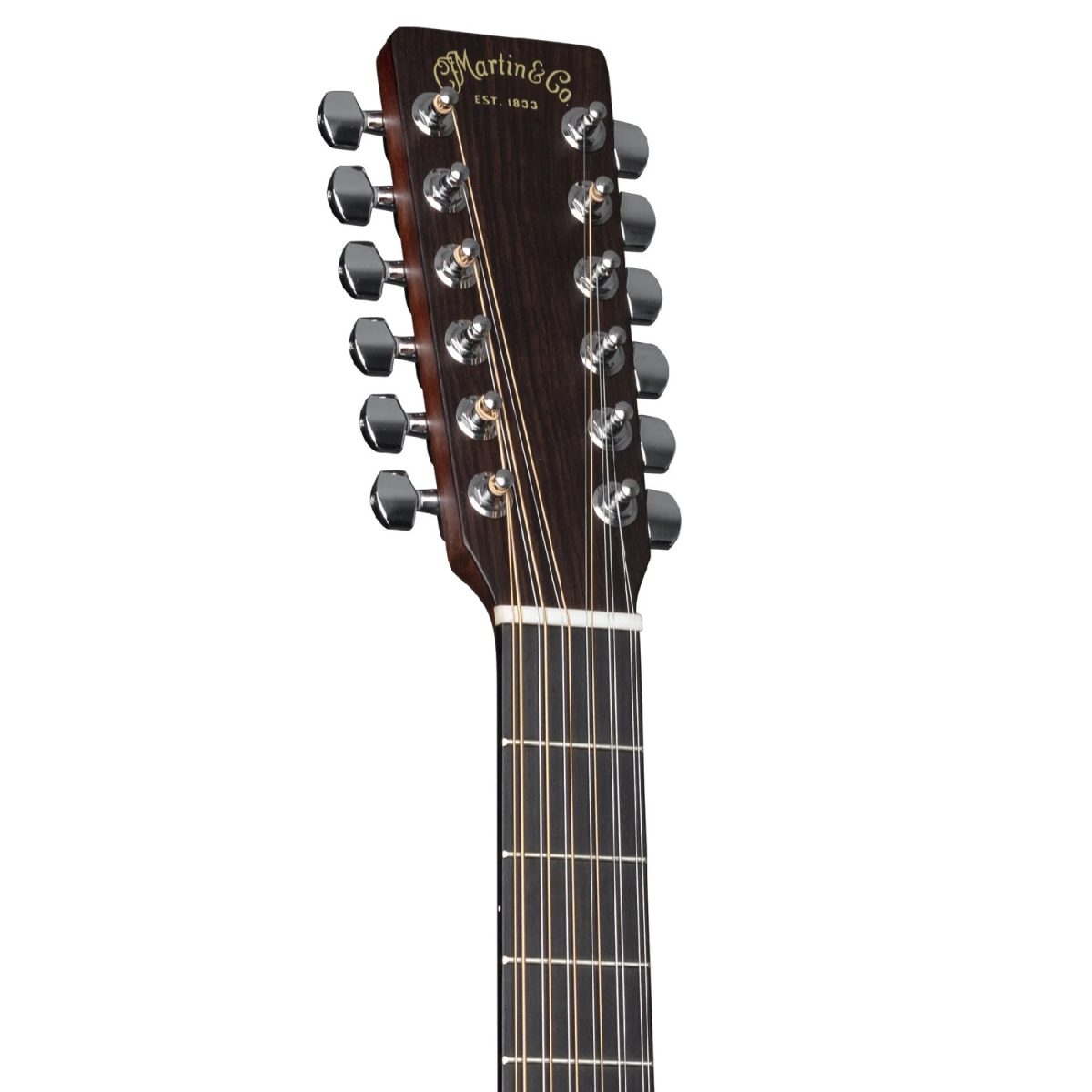 Martin - Grand J-16E 12-String Acoustic/Electric Guitar with Case Head