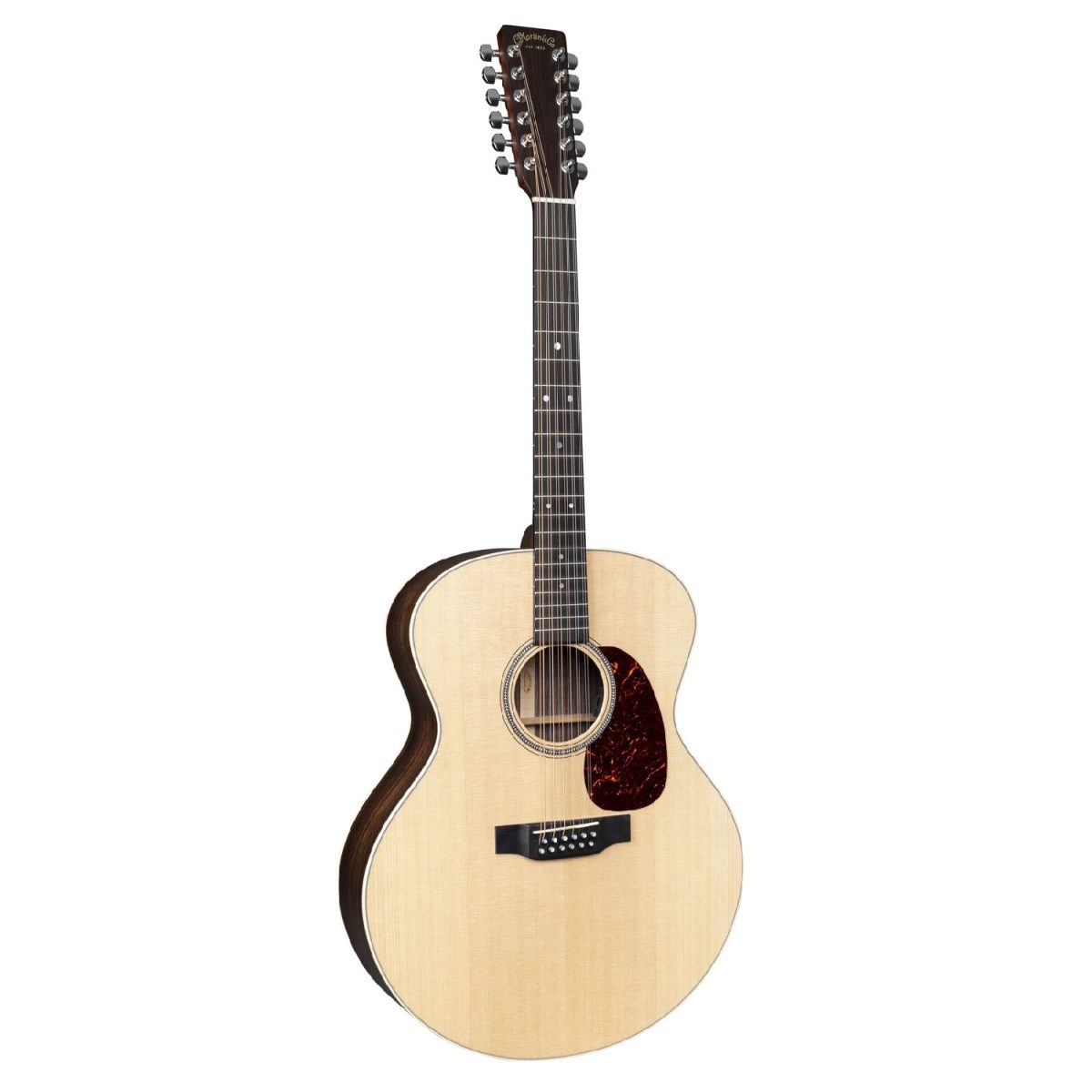 Martin - Grand J-16E 12-String Acoustic/Electric Guitar with Case
