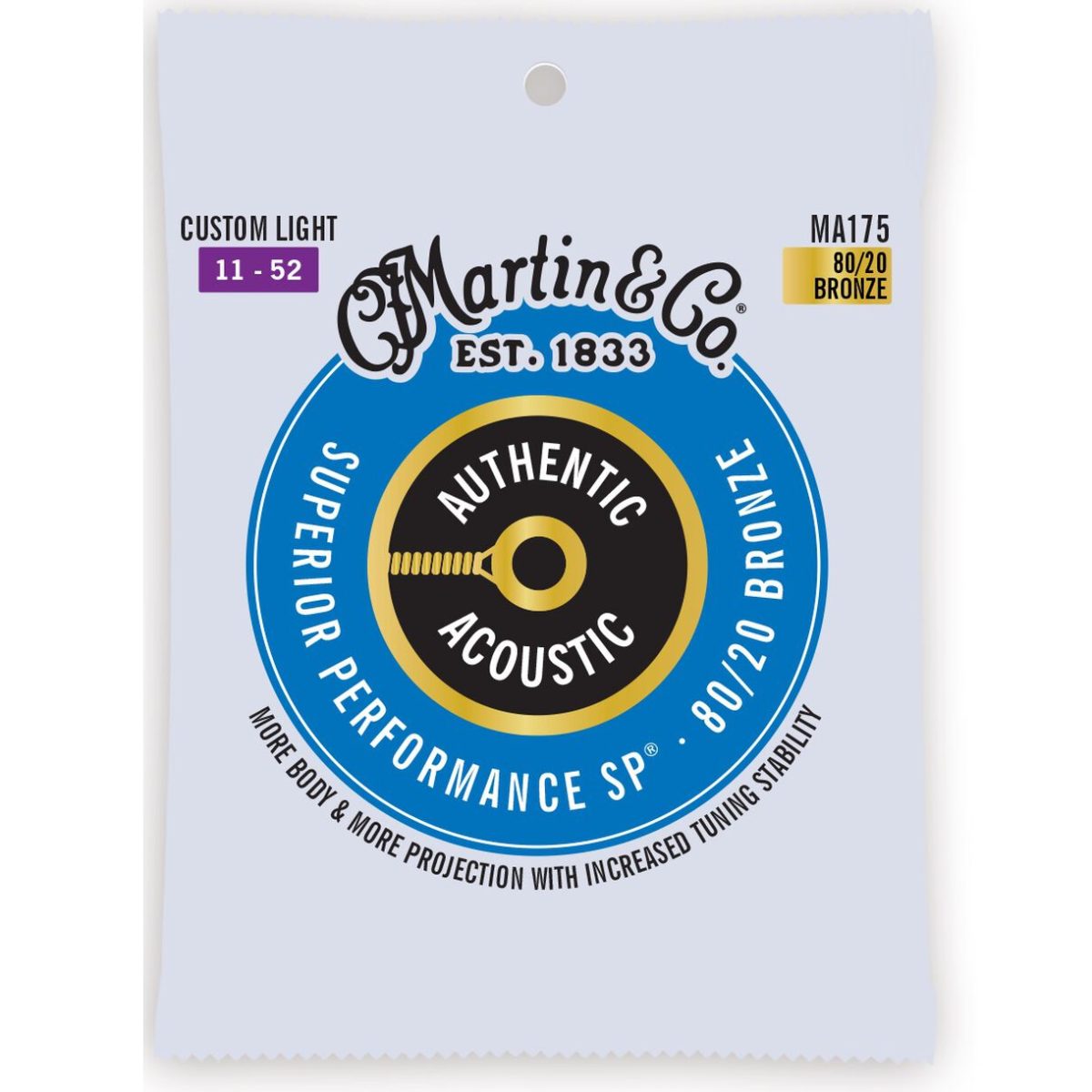 C.F. Martin & Co - MA175 Acoustic Strings 11-52