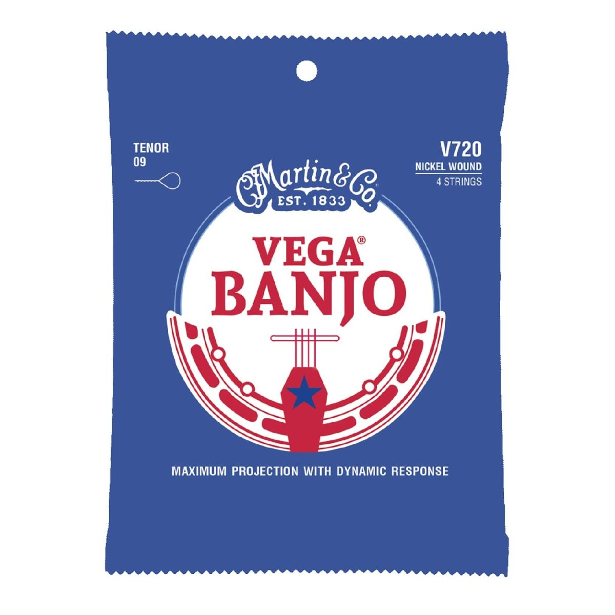 Martin – Vega® Banjo Strings Nickel – Tenor 10