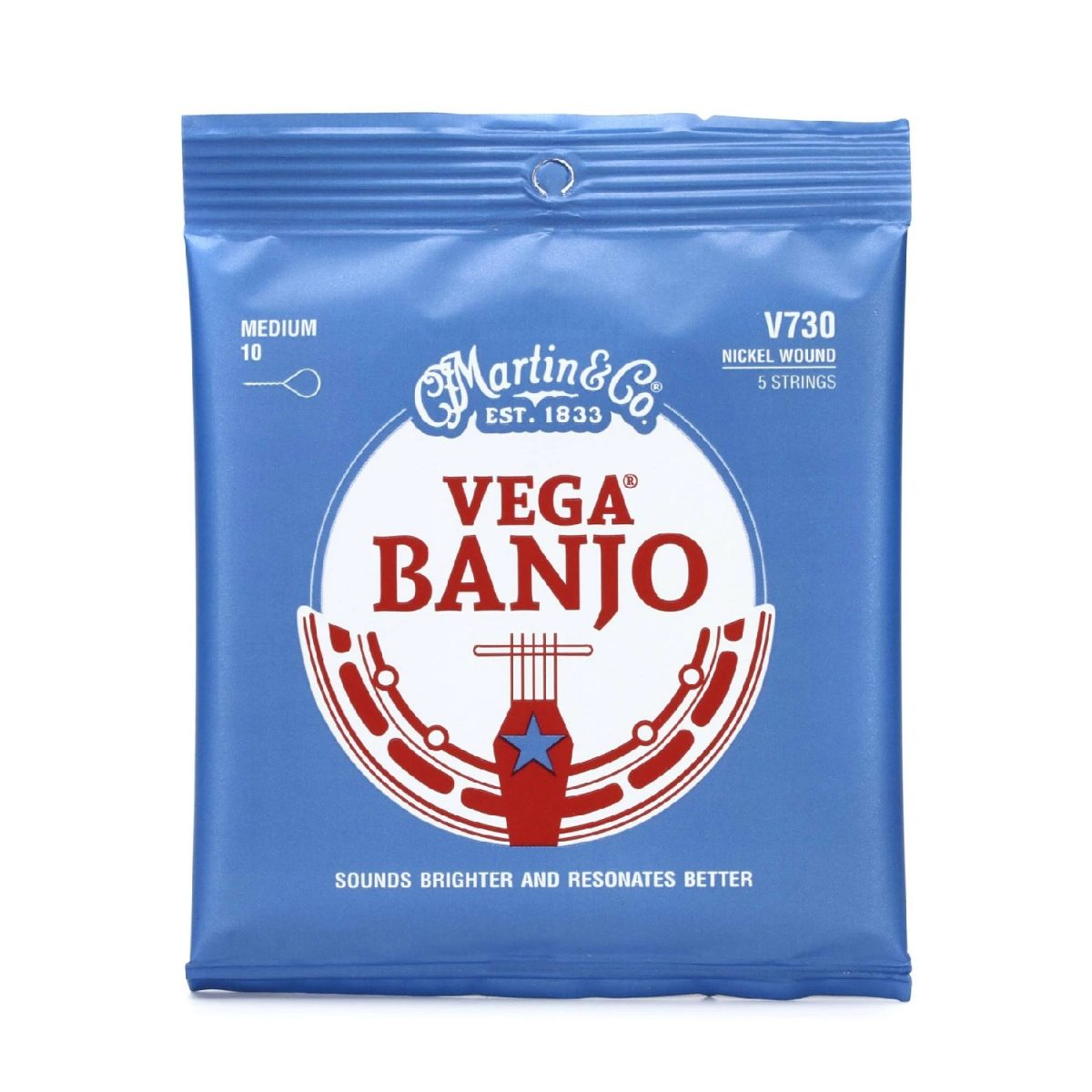 Martin - Vega® Banjo Strings Nickel - Medium 10