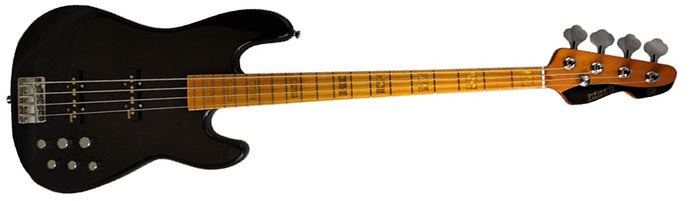 Markbass - GV 4 Gloxy 4 String Electric Bass, Black #MB-GV-4-GLOXY-BK-CR-MP