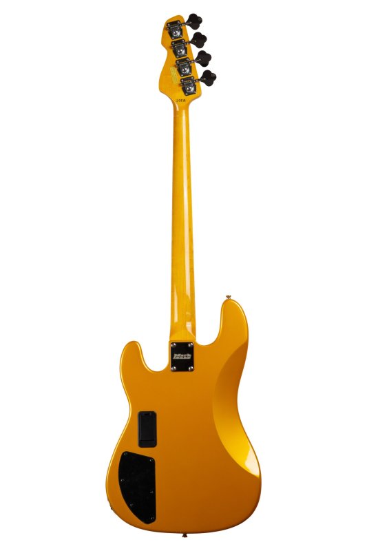 Markbass - GV 4 Gloxy 4-String Electric Bass, Metallic Yellow #MB-GV-4-GLOXY-MY-CR-RW
