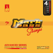 Markbass - Long Scale Soft Touch 4 Bass Strings - Stainless Steel, Light Gauge #MB4ADSS40100LS