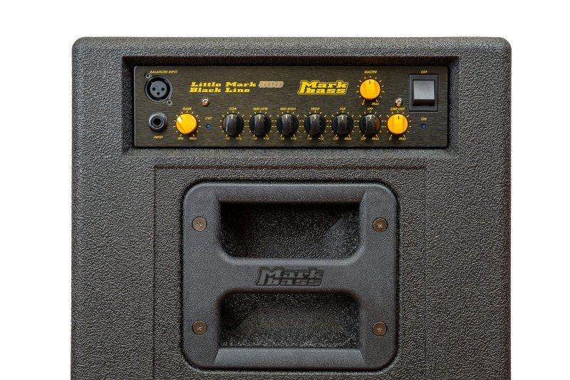 Markbass - 1×12” 300w Mini Classic Ceramic Bass Combo Amp With Piezo Tweeter, Black #MB58R-MINICMD121P-BK
