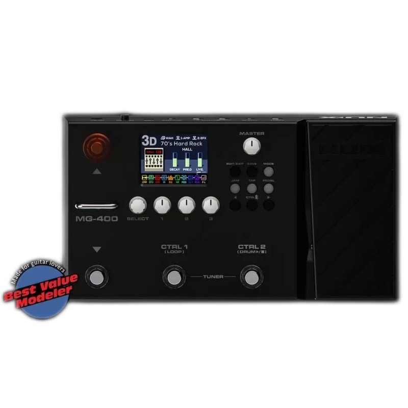 NUX - Modelling Guitar & Bass Processor #MG-400