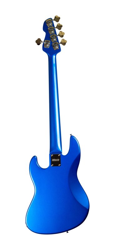 Markbass - 5-String GV GLOXY GOG Series Passive Electric Bass MP FC With Gig Bag, Blue Sky #MG-GV-5-GOG-BS-CR-MP-FC