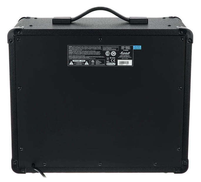 Marshall - 30-watt, 4-channel 1x10" Guitar Combo Amplifier with 3-band EQ, Digital Effects/Reverb, Line In #MG30GFX