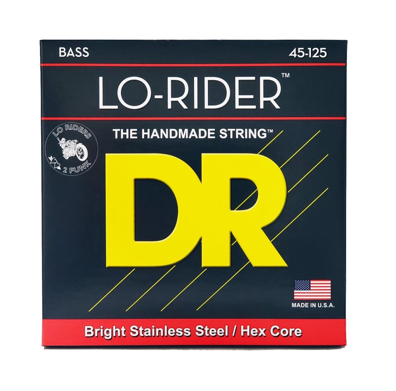 DR - Lo-rider 5-String Bass Strings, Medium (45-125) #MH5-45