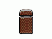 Vox - 5W Micro SuperBeetle Guitar Mini-stack Amp with Bluetooth #MICROSBG