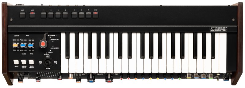 Korg - 37-Key Mini 700S Synthesizer With Case #MINIKORG700SM